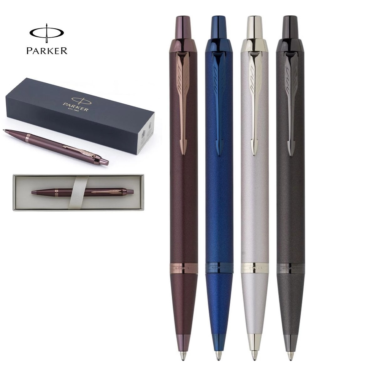 Immagine PENNA A SFERA PARKER IM MONOCROMATICO