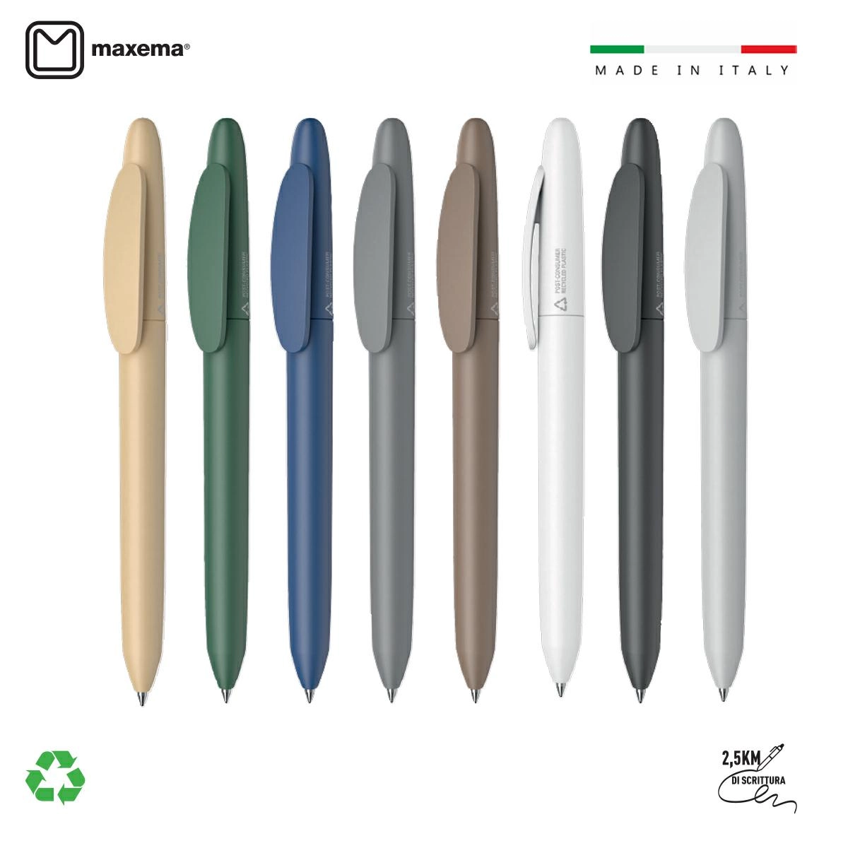 Immagine ICON PURE - PENNA MAXEMA IN PLASTICA RICICLATA