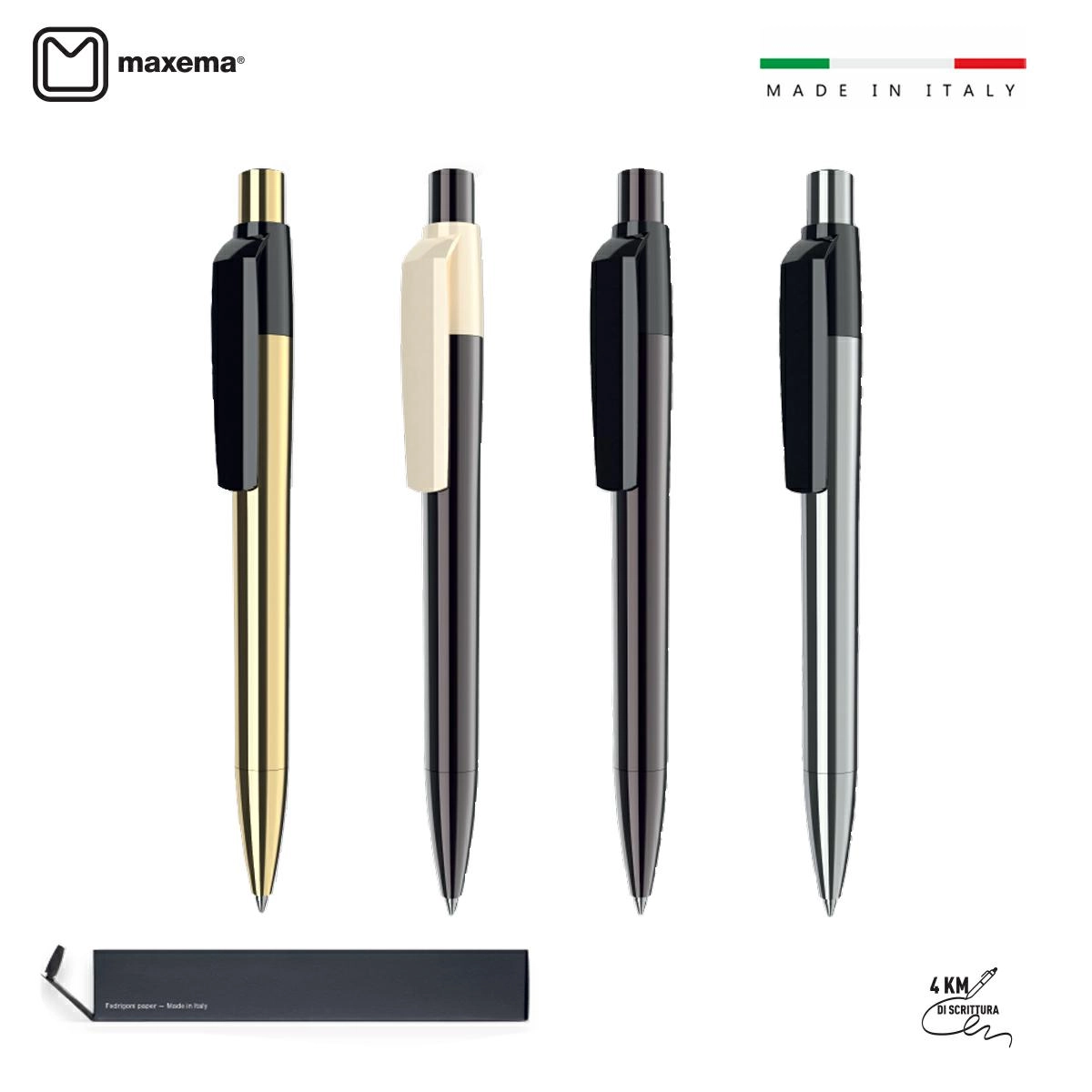 Immagine PENNA MAXEMA IN METALLO MOOD