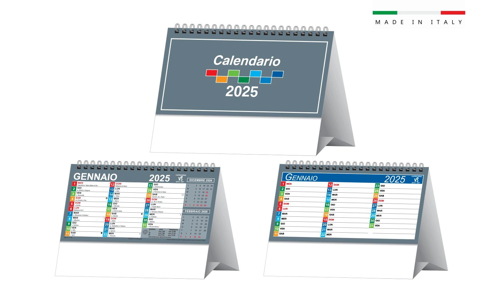 Immagine Calendario da tavolo MULTICOLOR 19x14,5