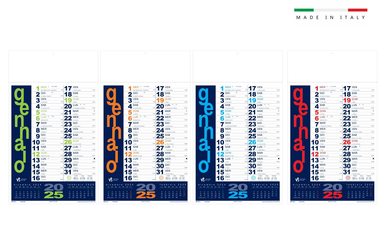 Immagine Calendario PORTOGHESE MAXI mensile 31x53