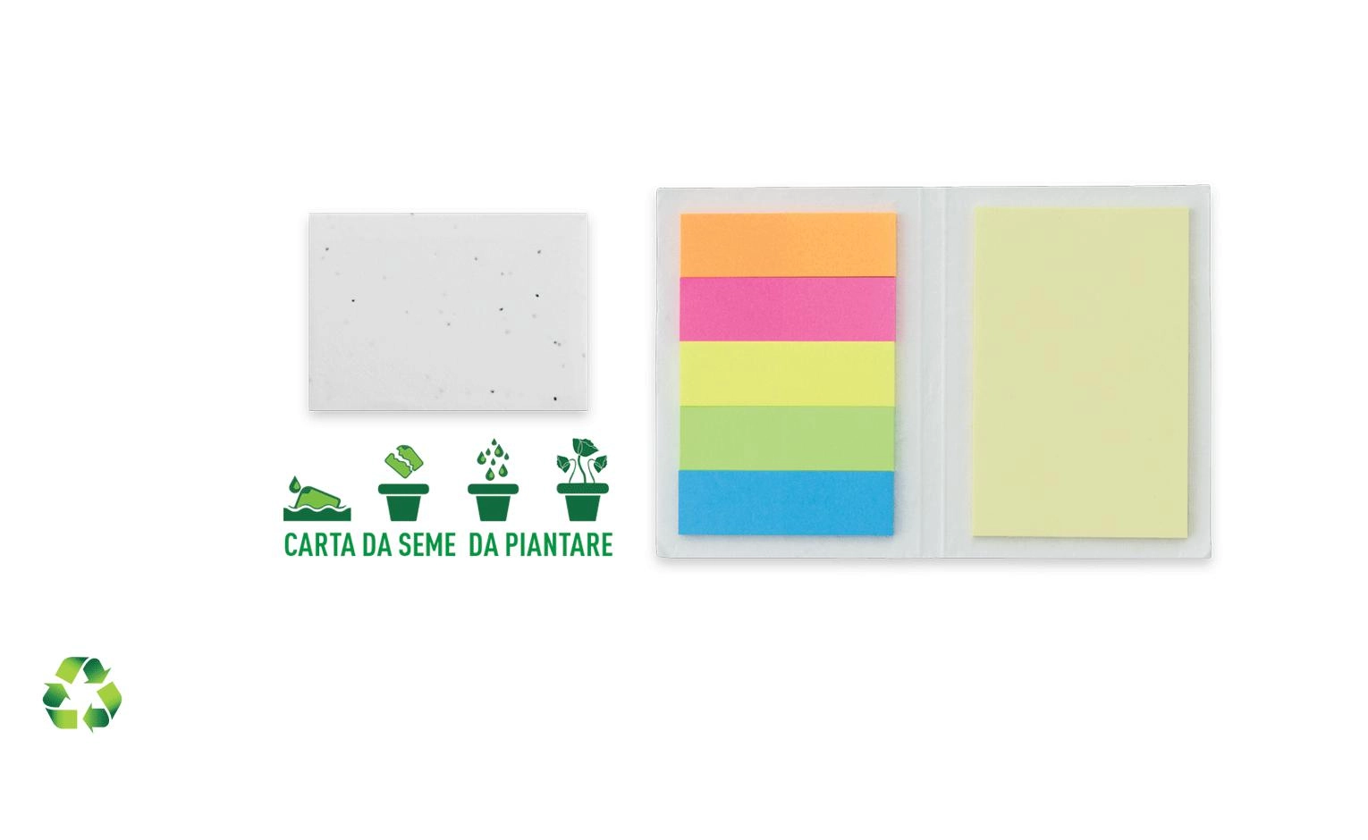 Immagine SET MEMO CON CARTA DA SEME