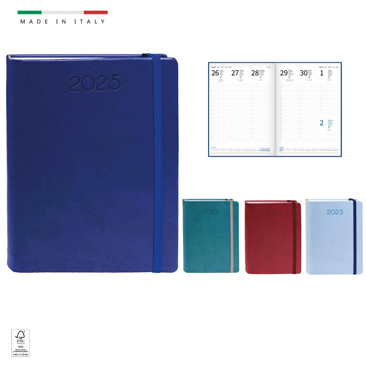 Immagine AGENDA SETTIMANALE IN VIVELLA 17x24