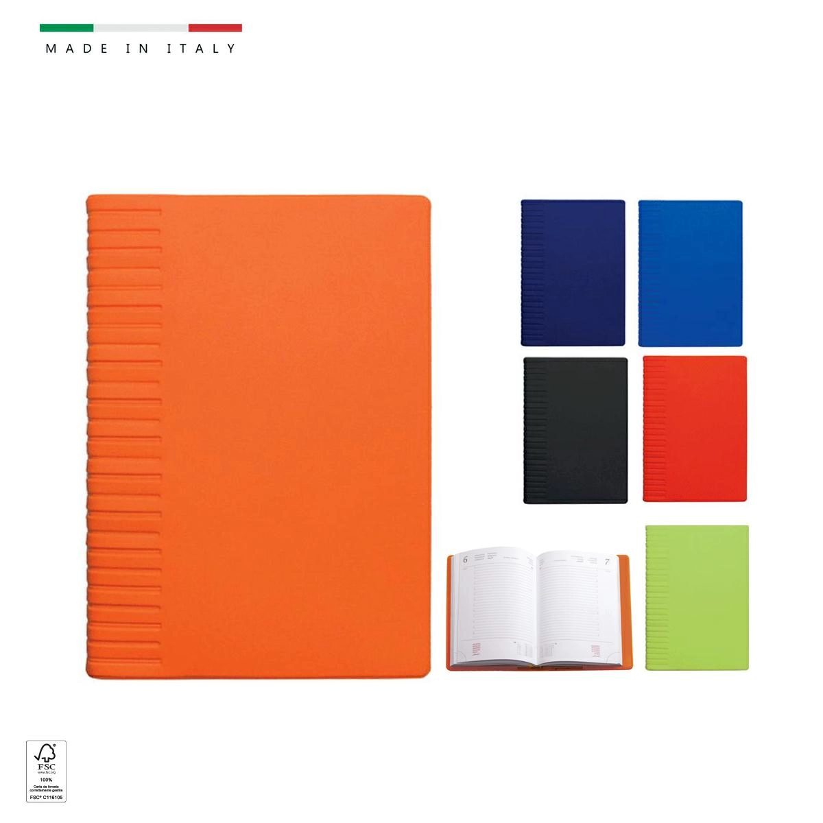 Immagine AGENDA GIORNALIERA IN TAM INTERNO 15X21 CM