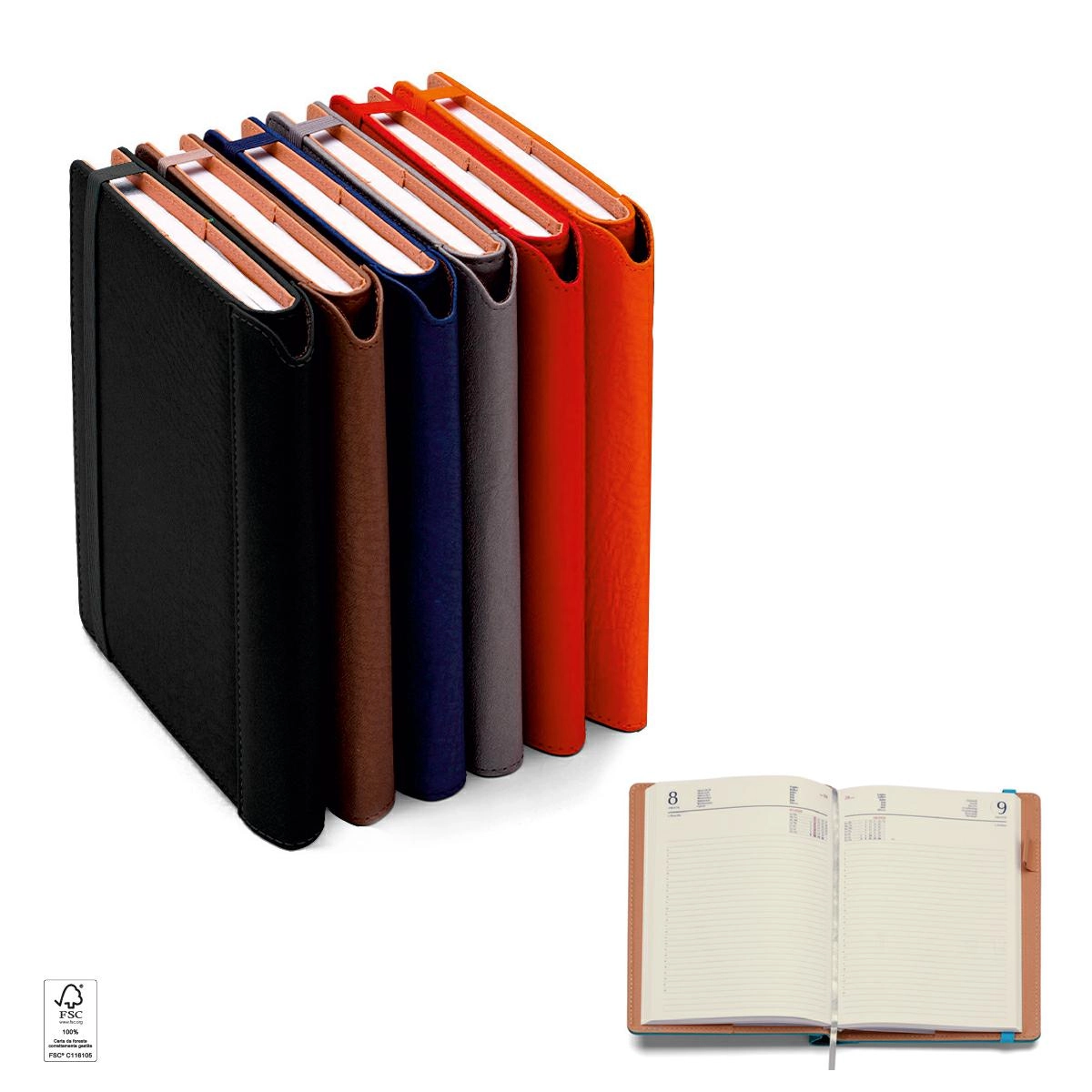 Immagine AGENDA 17X24 IN PU TERMOVIRANTE