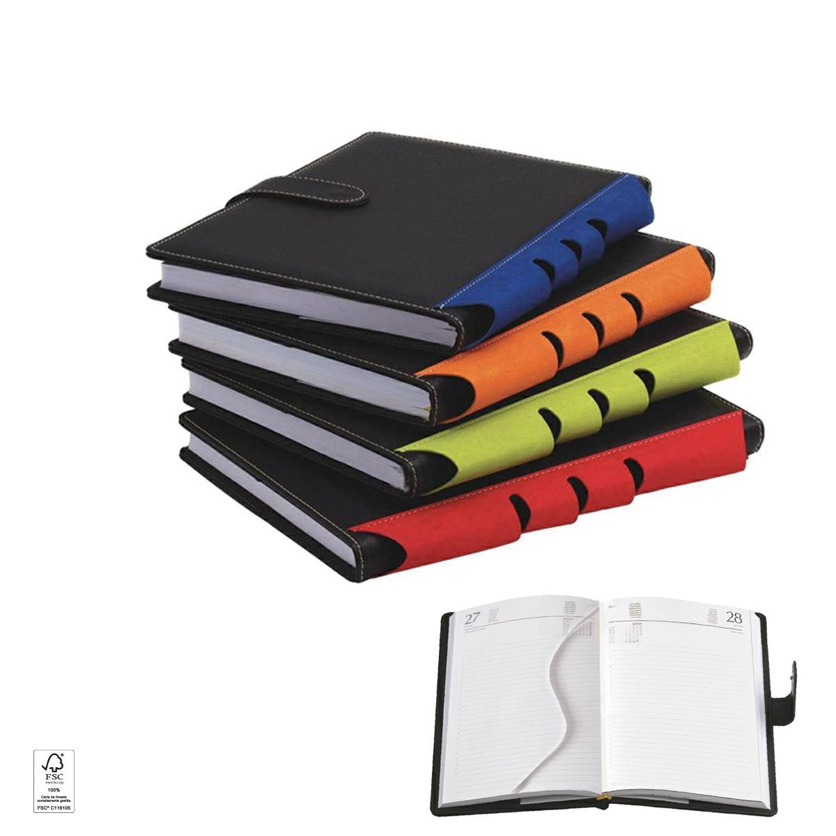 Immagine AGENDA GIORNALIERA IN PU 15X21