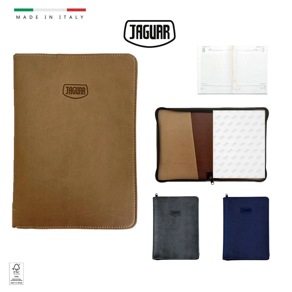 Immagine AGENDA BORSELLO JAGUAR IN VIVELLA 17x24