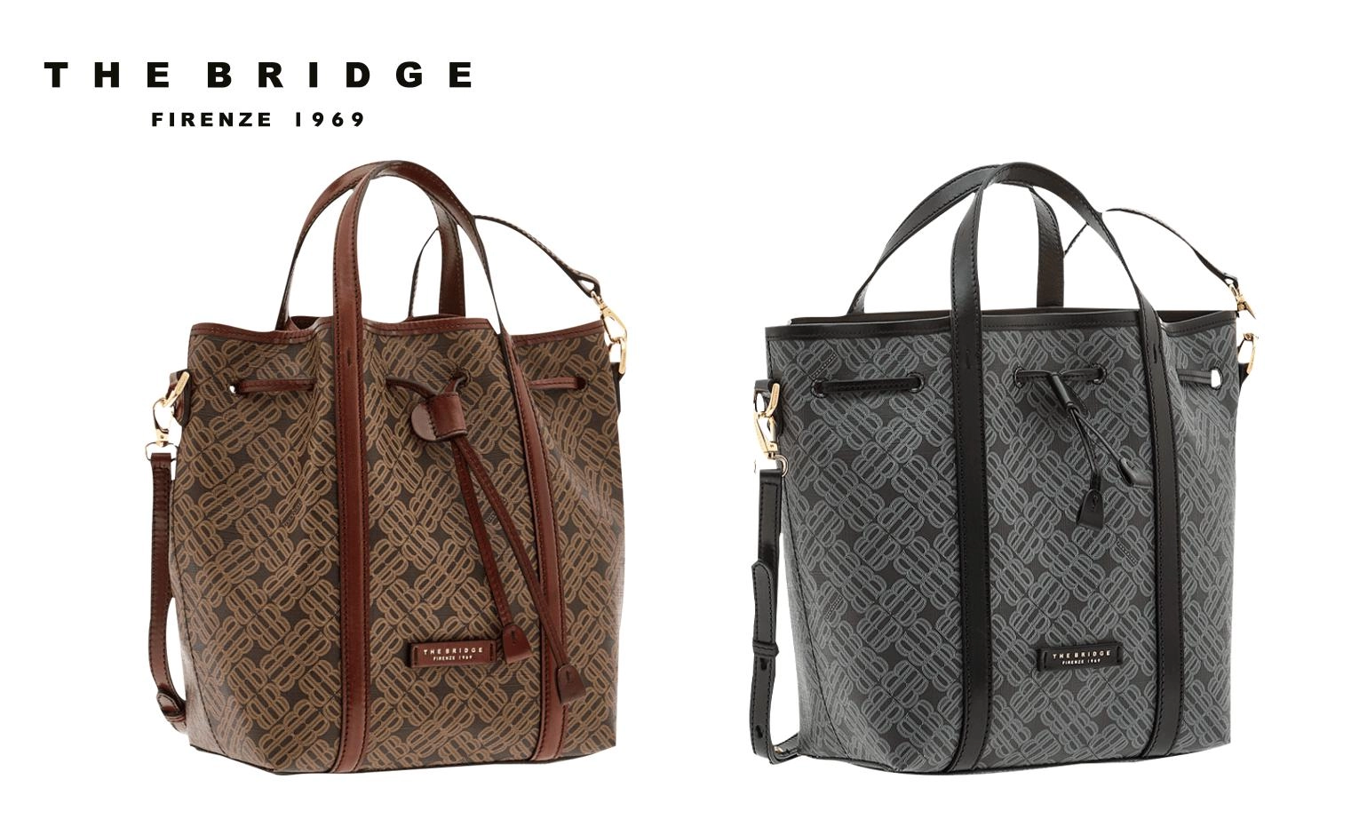 Immagine BORSA SECCHIELLO DONNA DOPPIO MANICO THE BRIDGE