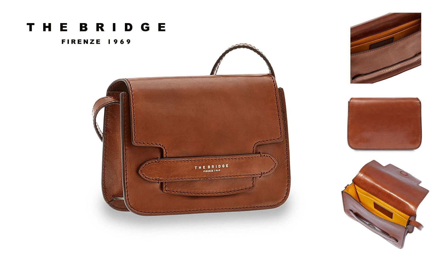 Immagine BORSA TRACOLLA IN PELLE THE BRIDGE
