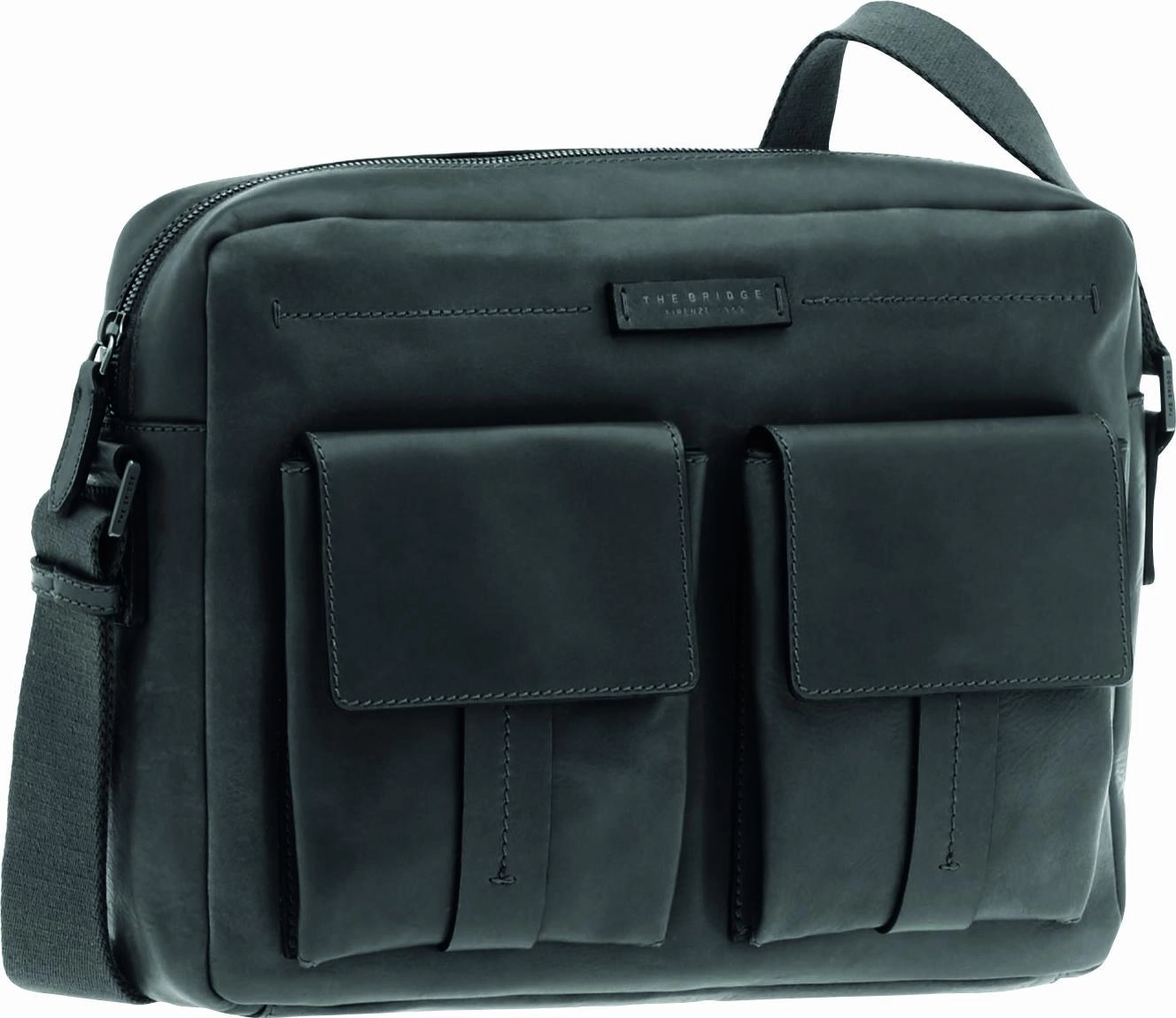 Immagine TRACOLLA PORTADOCUMENTI IN PELLE BOVINA THE BRIDGE