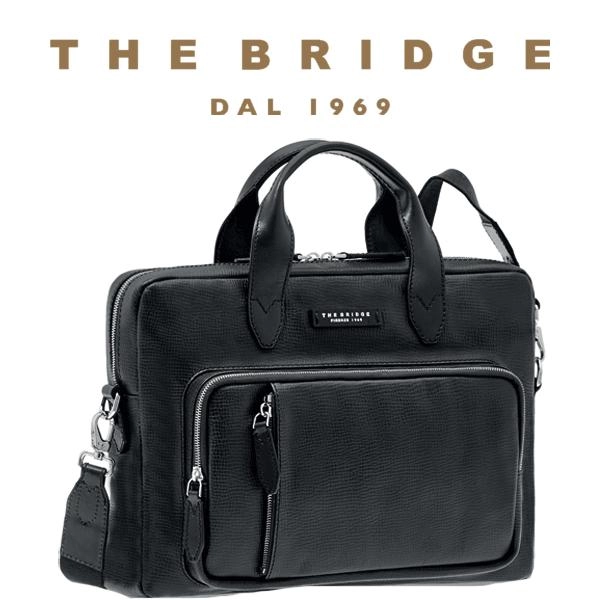 Immagine CARTELLA PORTADOCUMENTI IN PELLE BOVINA THE BRIDGE