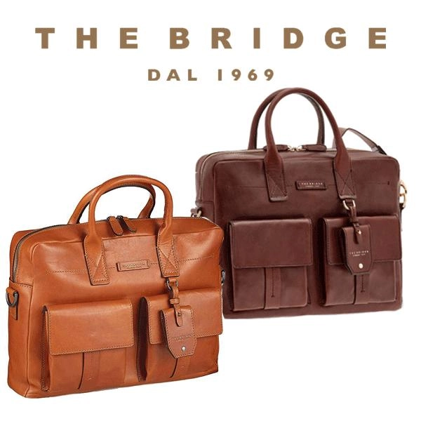 Immagine CARTELLA PORTADOCUMENTI IN PELLE BOVINA THE BRIDGE