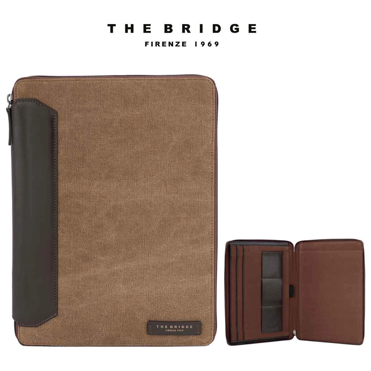 Immagine CARTELLA PORTADOCUMENTI IN CANVAS E PELLE THE BRIDGE