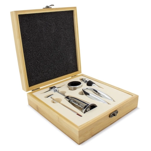 Immagine SET VINO BAMBÙ 5 PZ “LIVORNO”