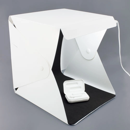 Immagine MINI STUDIO FOTOGRAFICO PORTATILE 22X24X24 CM