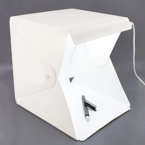 Immagine MINI STUDIO FOTOGRAFICO PORTATILE 22X24X24 CM