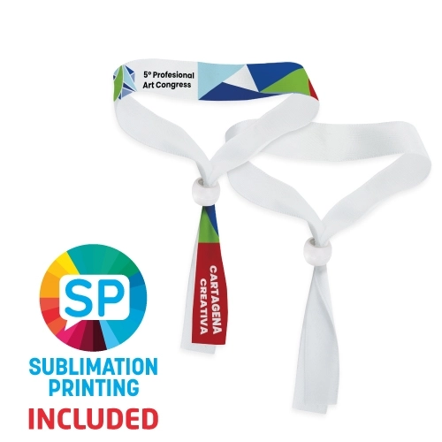 Immagine BRACCIALE SUBLIMAZIONE CON CHIUSURA FISSA 