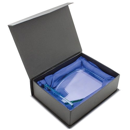 Immagine TROFEO VETRO CON SUPPORTO 