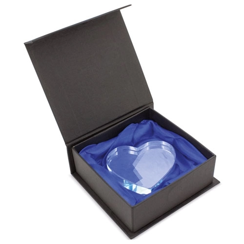 Immagine TROFEO FERMACARTE VETRO CUORE 