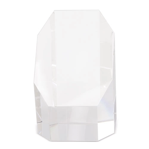 Immagine TROFEO VETRO A FORMA DI PRISMA 