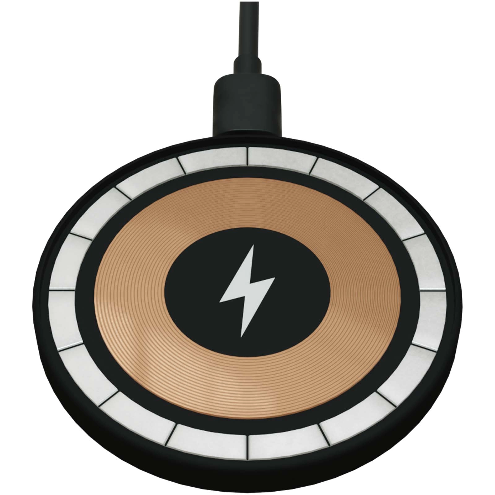 Immagine Stazione di ricarica in alluminio riciclato extra sottile da 15 W SCX.design W37