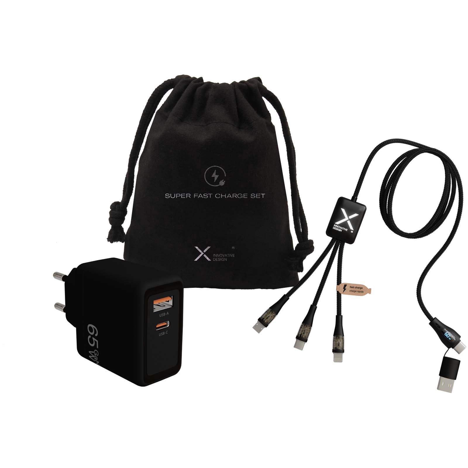 Immagine Set di cavo e adattatore SCX.design C55 da 65 W 