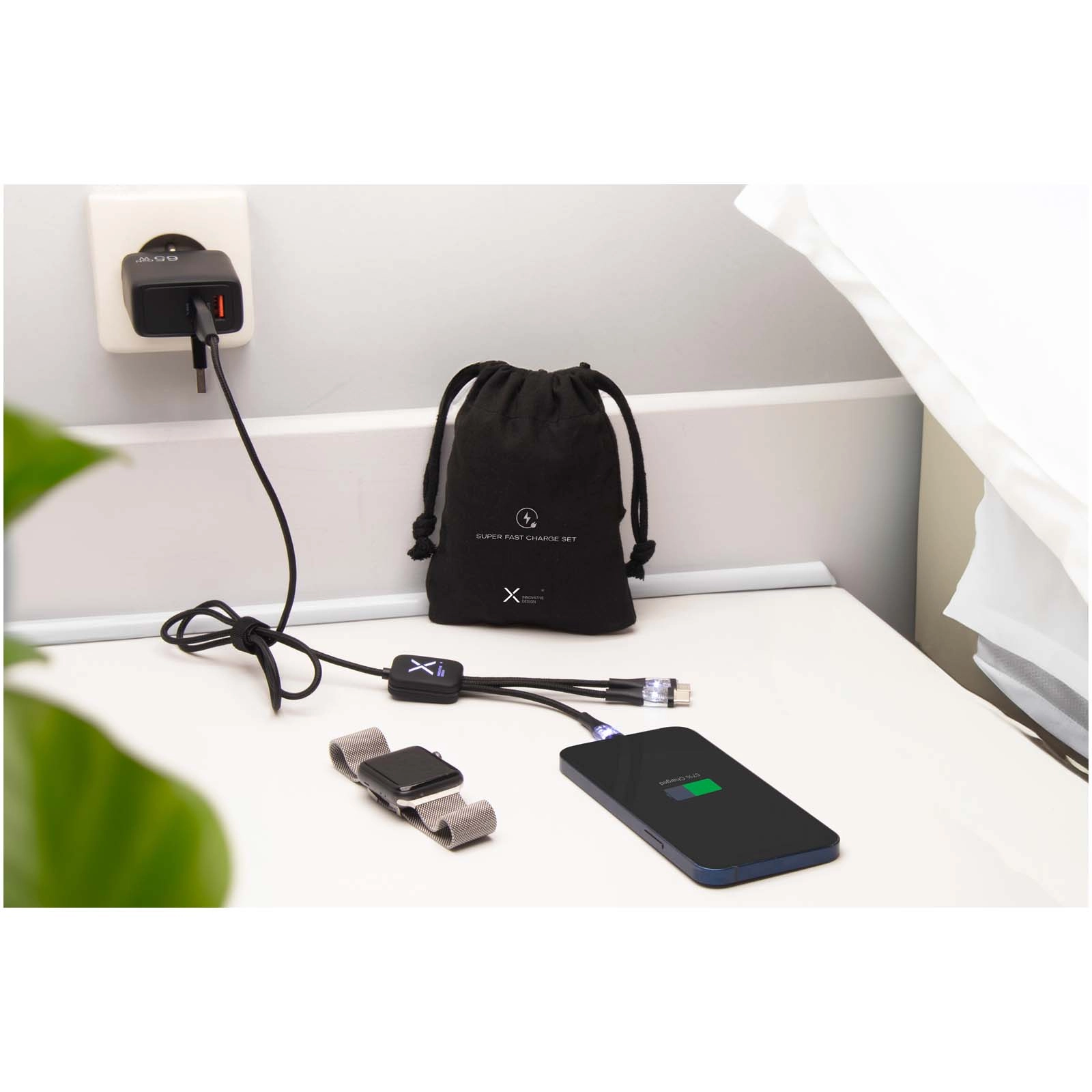 Immagine Set di cavo e adattatore SCX.design C55 da 65 W 