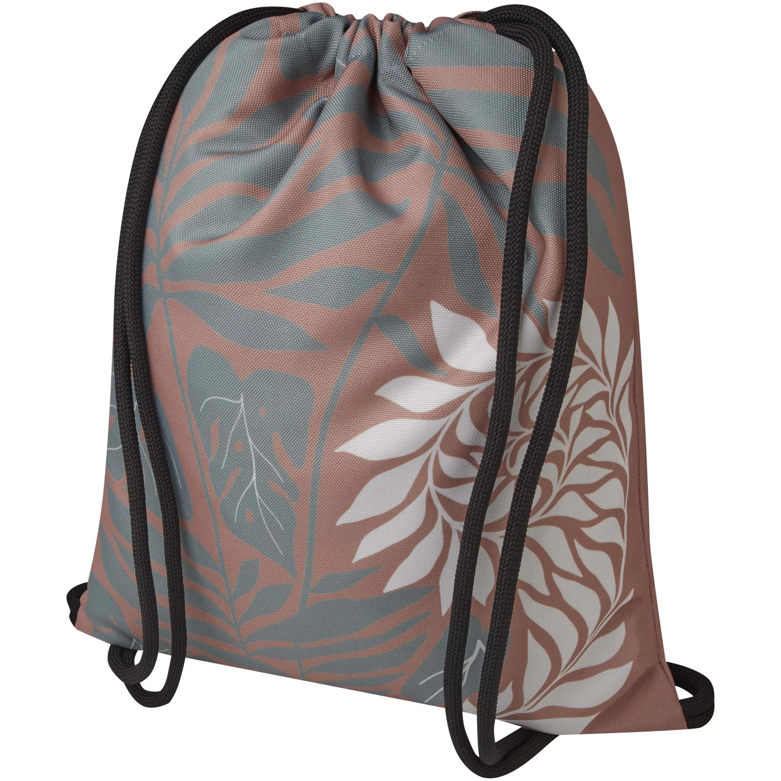 Immagine Borsa con cordoncino in PET riciclato con stampa a sublimazione Clif