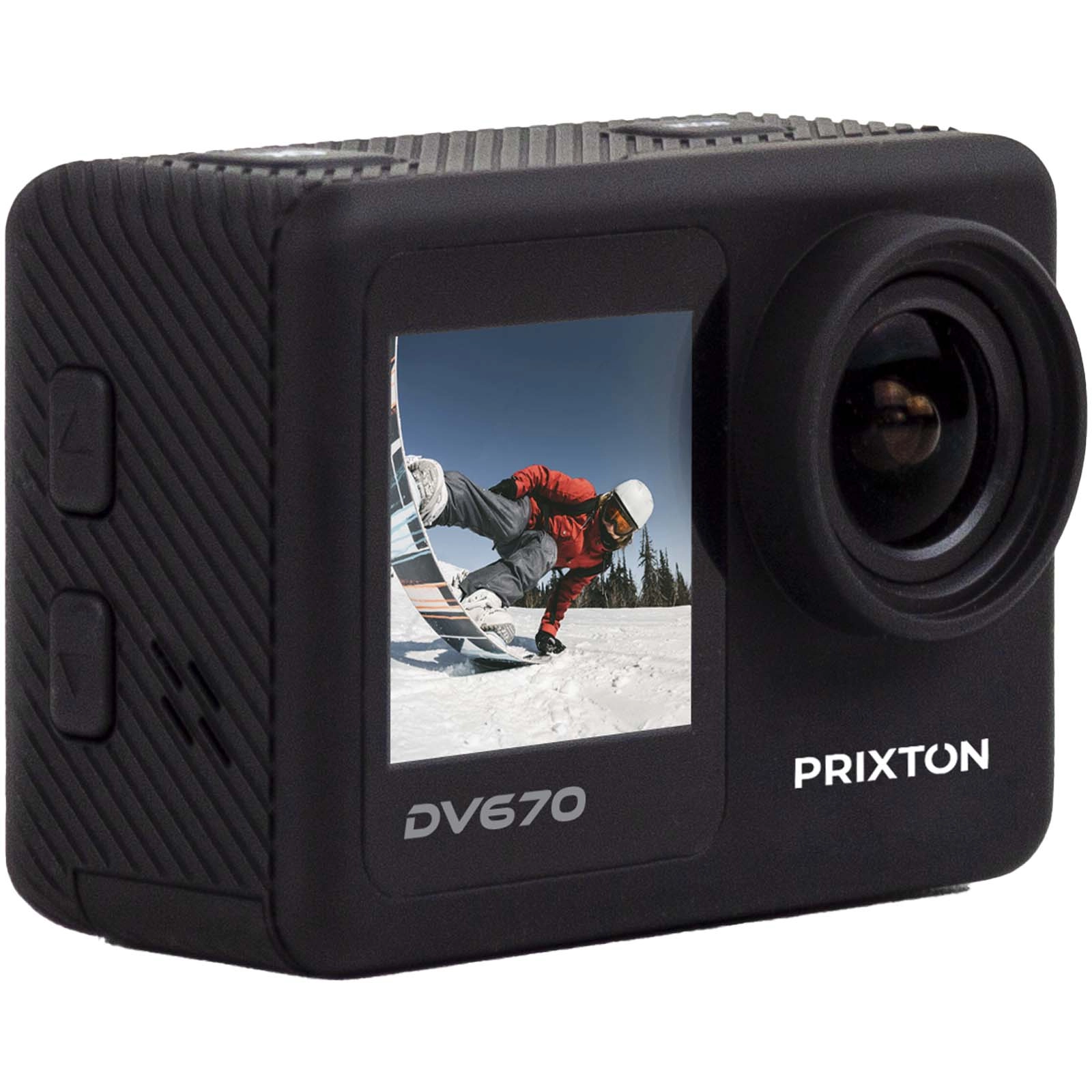 Immagine Action camera a doppio schermo da 4K Prixton DV670