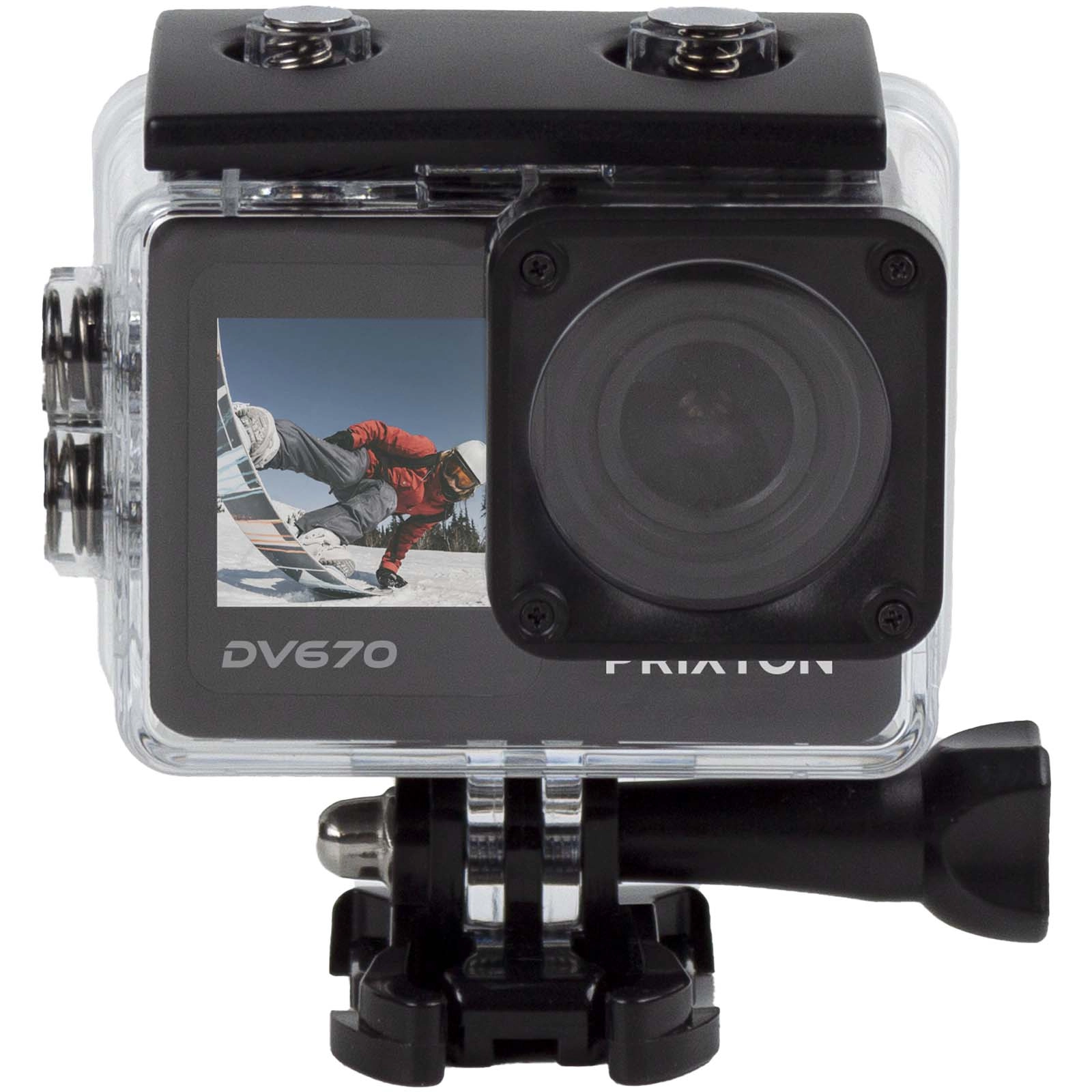 Immagine Action camera a doppio schermo da 4K Prixton DV670