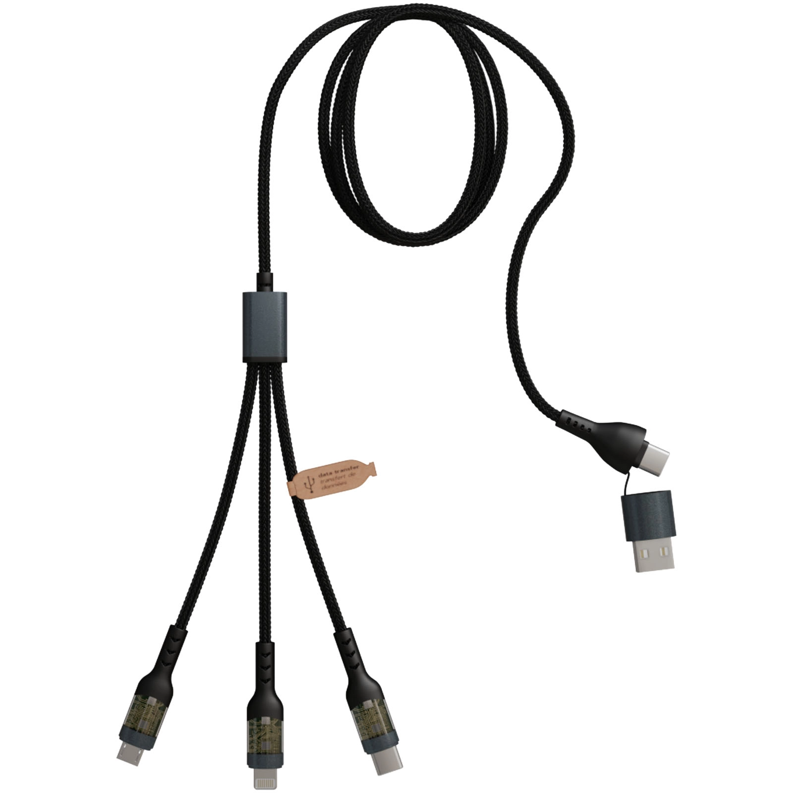 Immagine Supporto per telefono pieghevole con cavo di ricarica 3 in 1 SCX.design O32