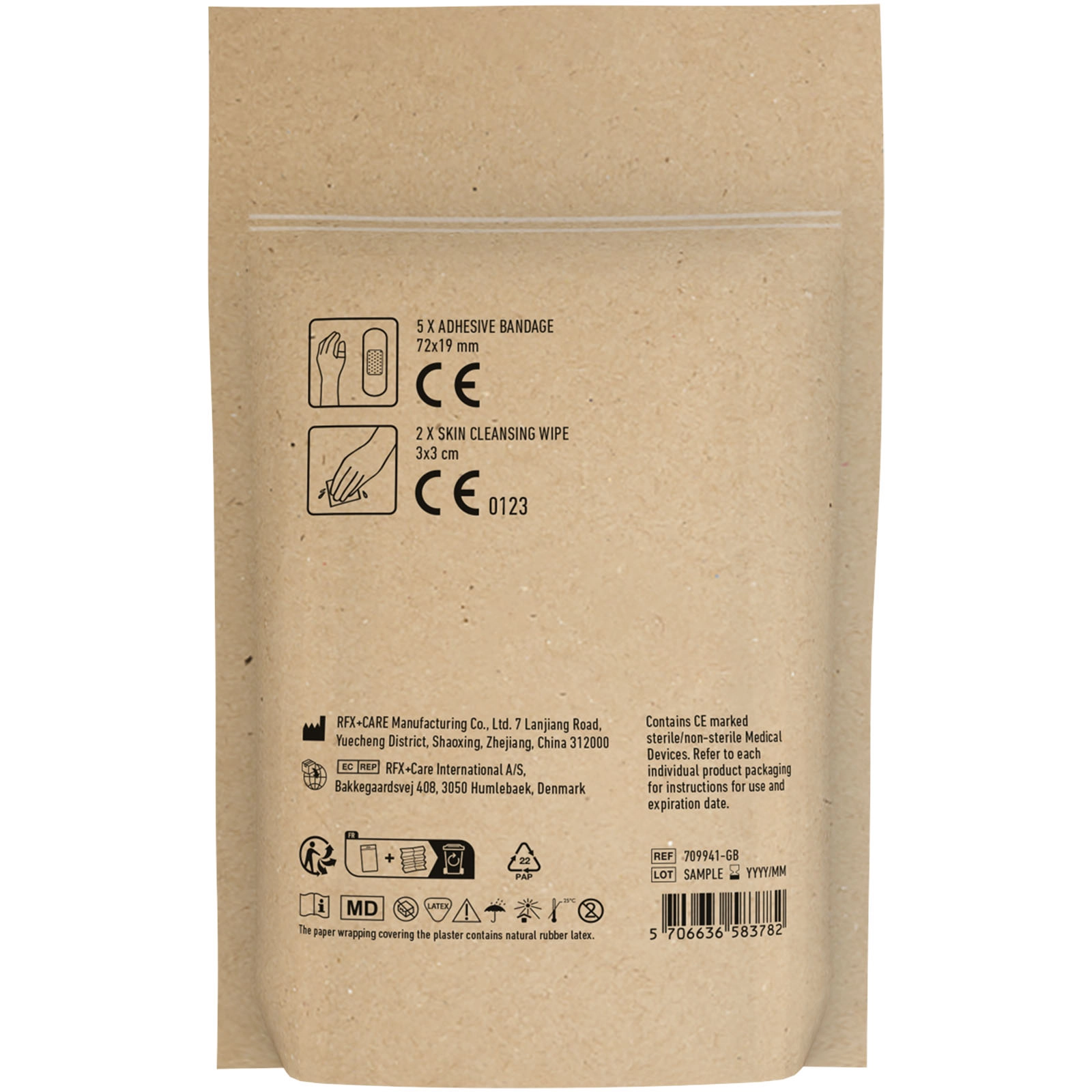 Immagine MiniKit Primo Soccorso con custodia in carta