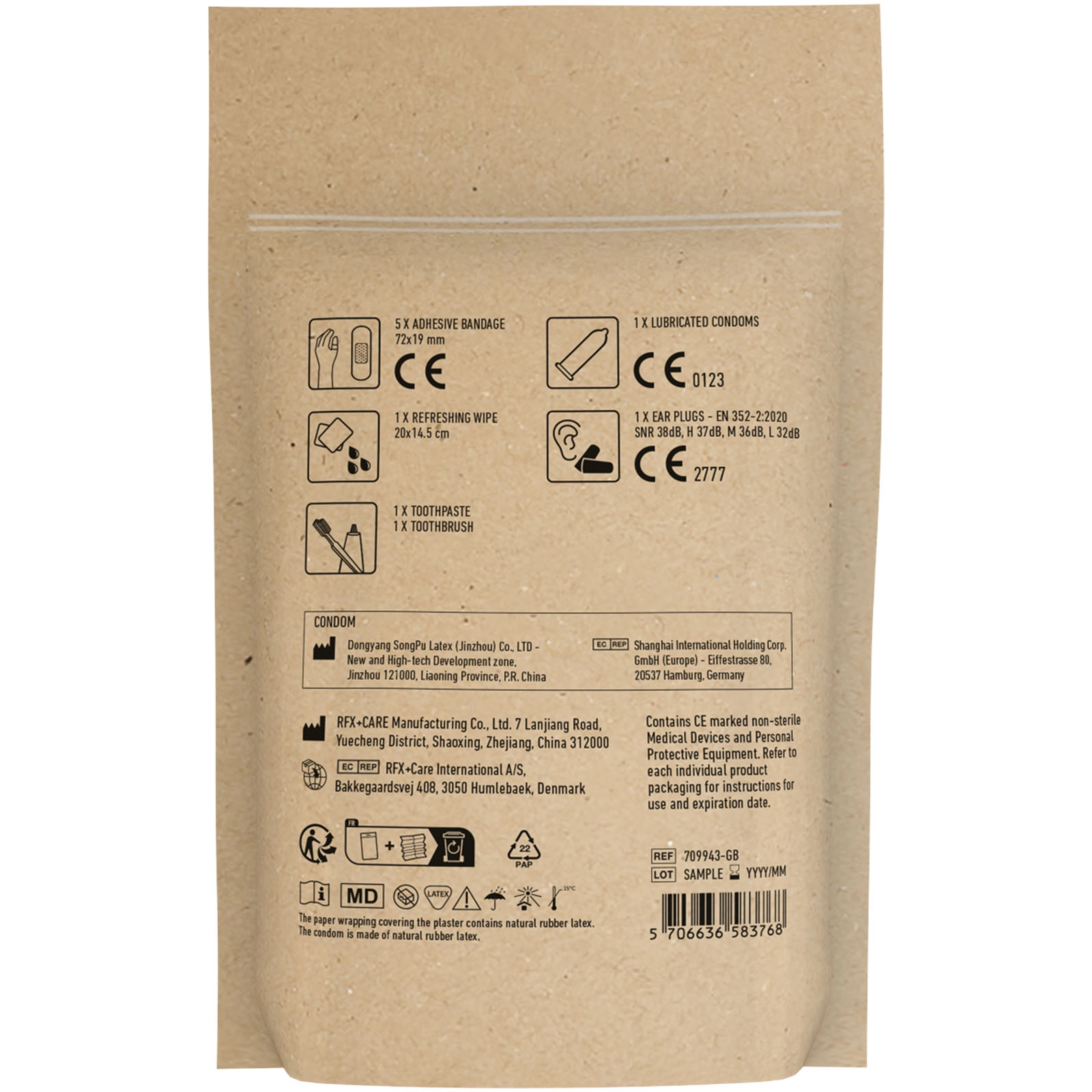 Immagine MiniKit Set Festival con custodia in carta