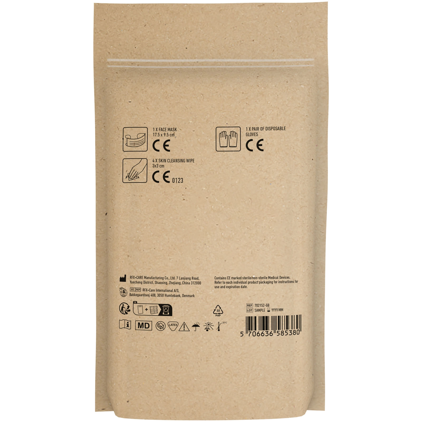 Immagine Kit di protezione MyKit con custodia in carta