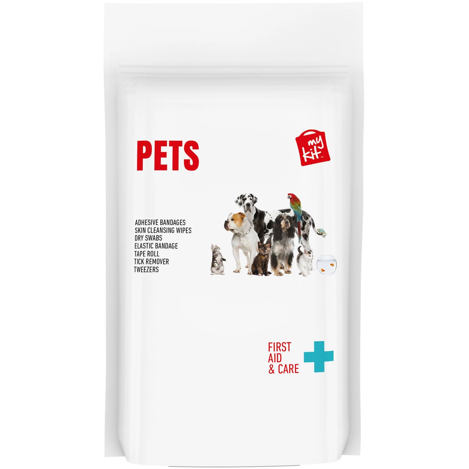Immagine MyKit Primo Soccorso Animali con custodia in carta