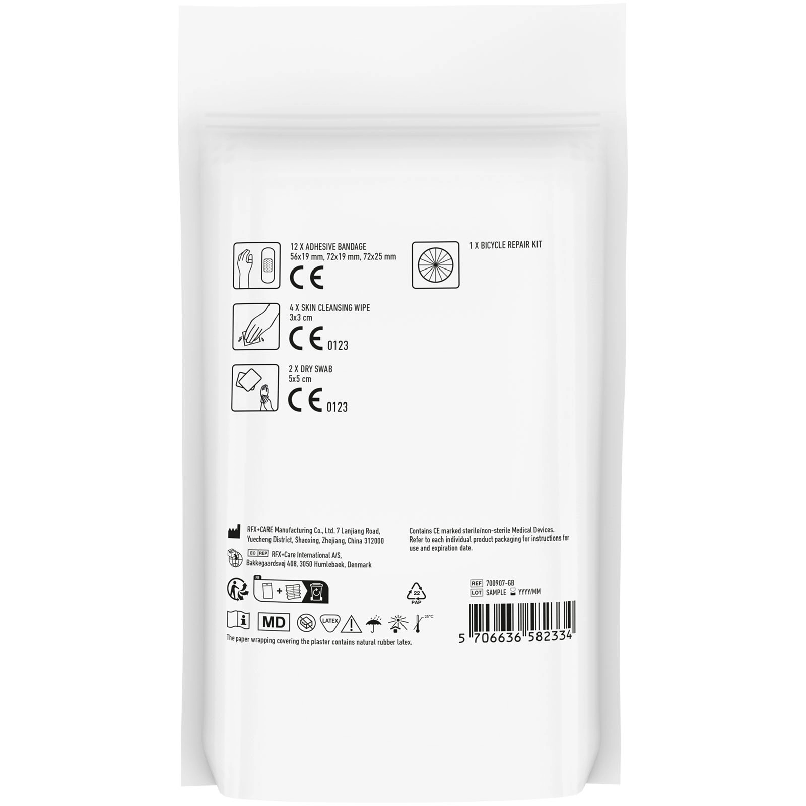 Immagine MyKit Set Riparazione Bici con custodia in carta