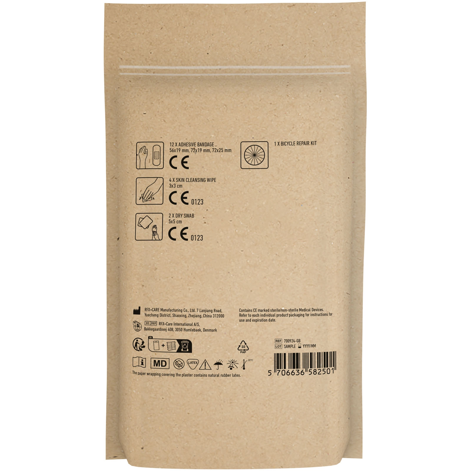 Immagine MyKit Set Riparazione Bici con custodia in carta