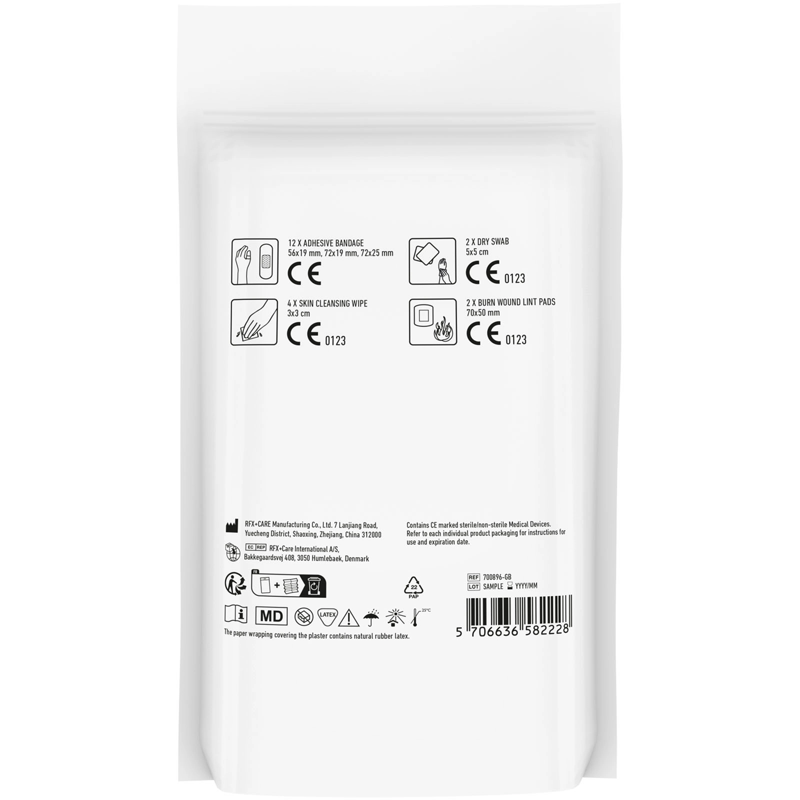 Immagine MyKit Set Primo Soccorso Viaggio con custodia in carta