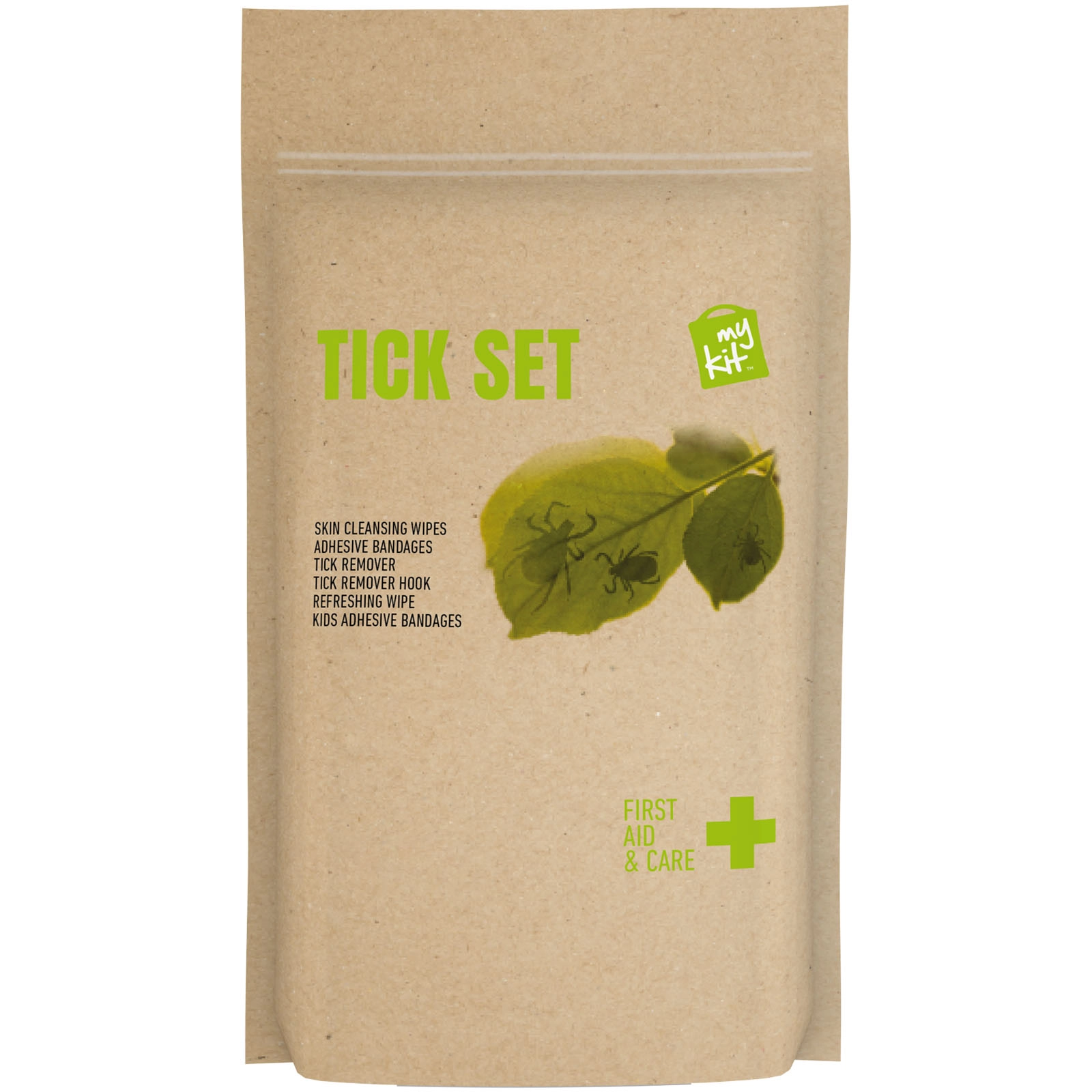 Immagine MyKit Primo Soccorso Anti-zecche con custodia in carta