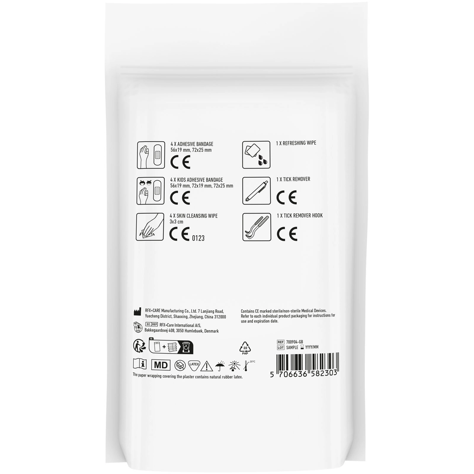 Immagine MyKit Primo Soccorso Anti-zecche con custodia in carta