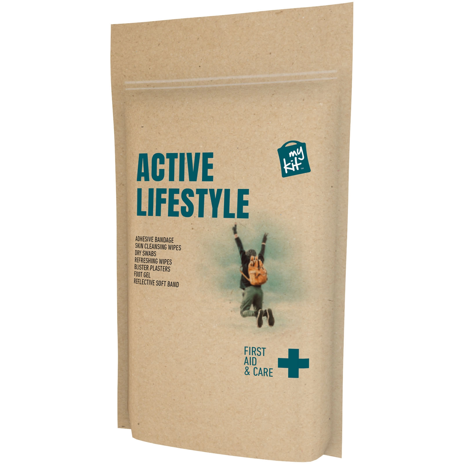 Immagine Kit pronto soccorso Active Lifestyle in confezione di carta MyKit