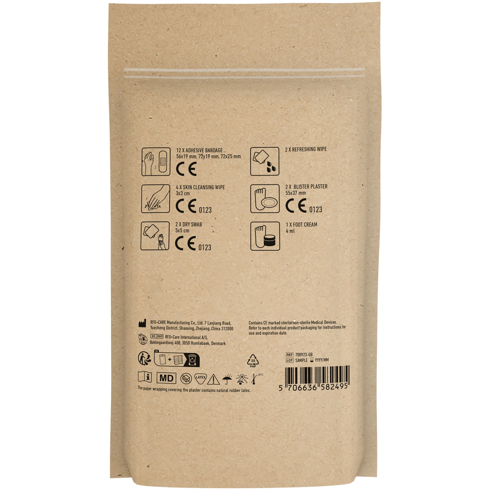 Immagine Kit pronto soccorso Active Lifestyle in confezione di carta MyKit