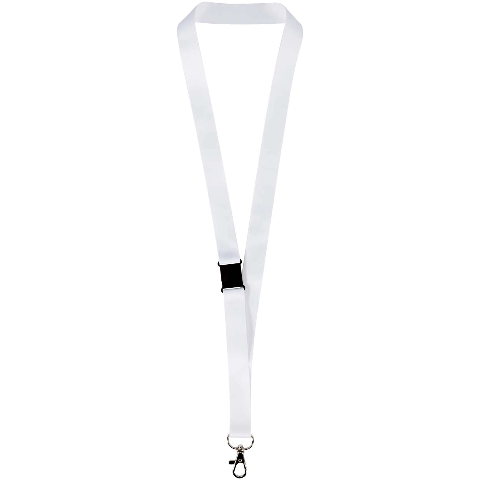 Immagine Lanyard in PET riciclato con stampa in sublimazione e sgancio di sicurezza Lois
