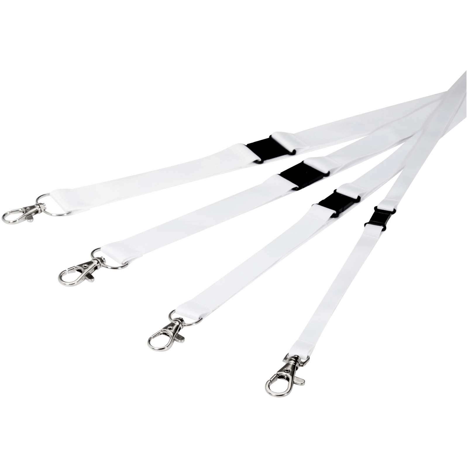 Immagine Lanyard in PET riciclato con stampa in sublimazione e sgancio di sicurezza Lois