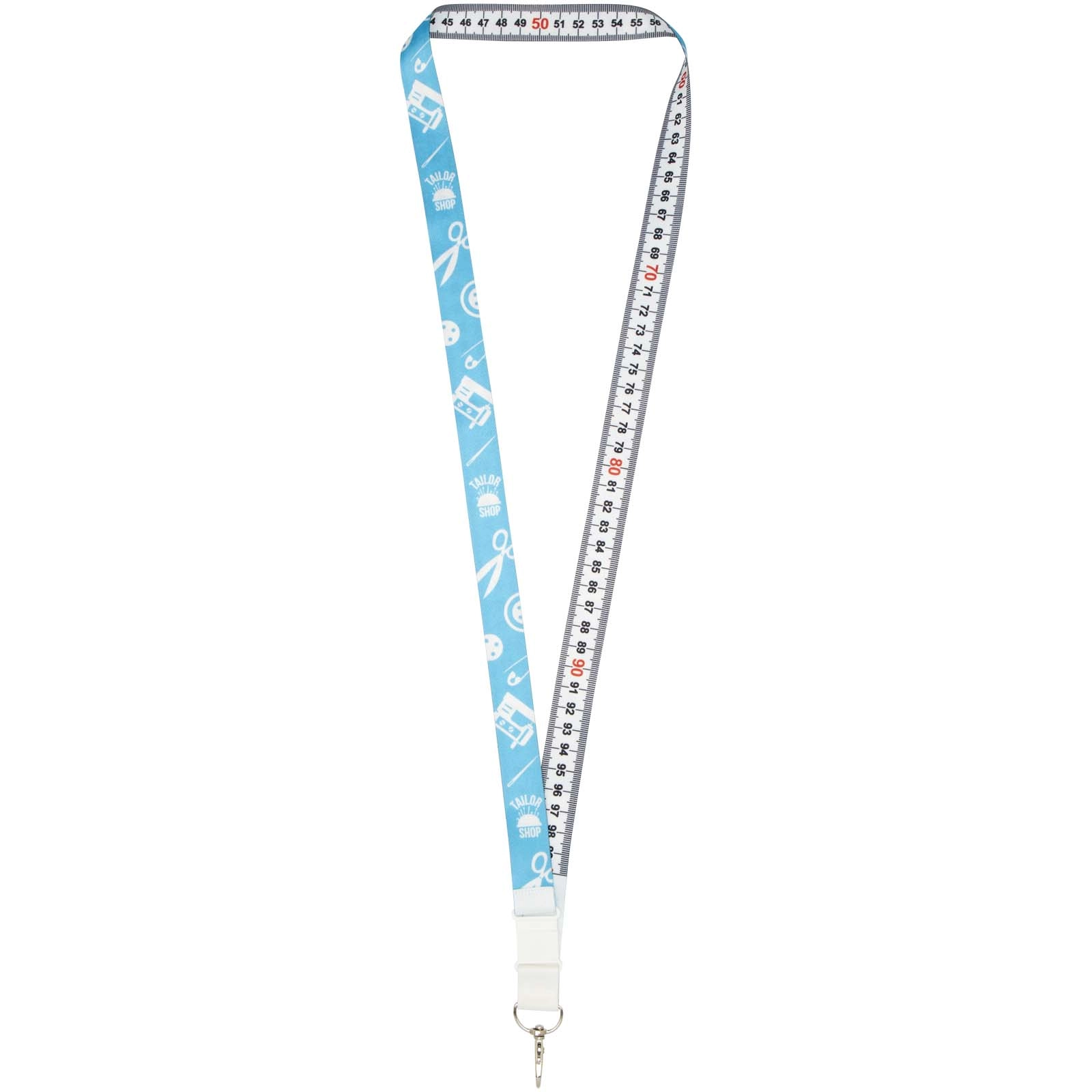 Immagine Lanyard con stampa 1 sublimazione lungo 1 metro Isla con sgancio di sicurezza