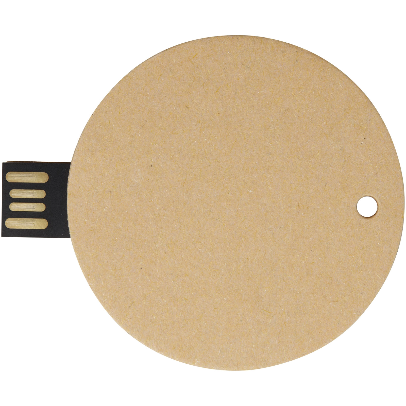 Immagine USB 2.0 in carta riciclata rotonda