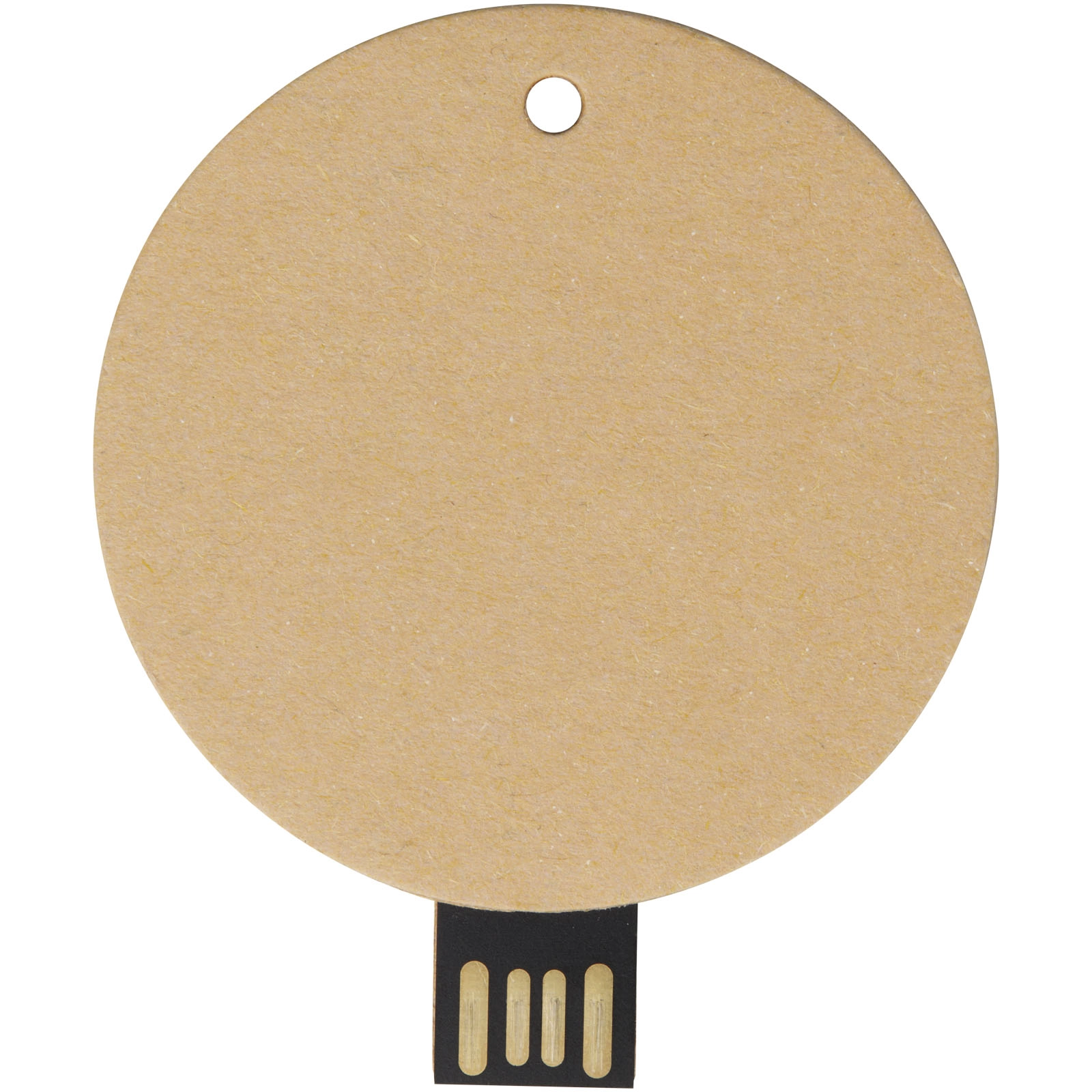 Immagine USB 2.0 in carta riciclata rotonda