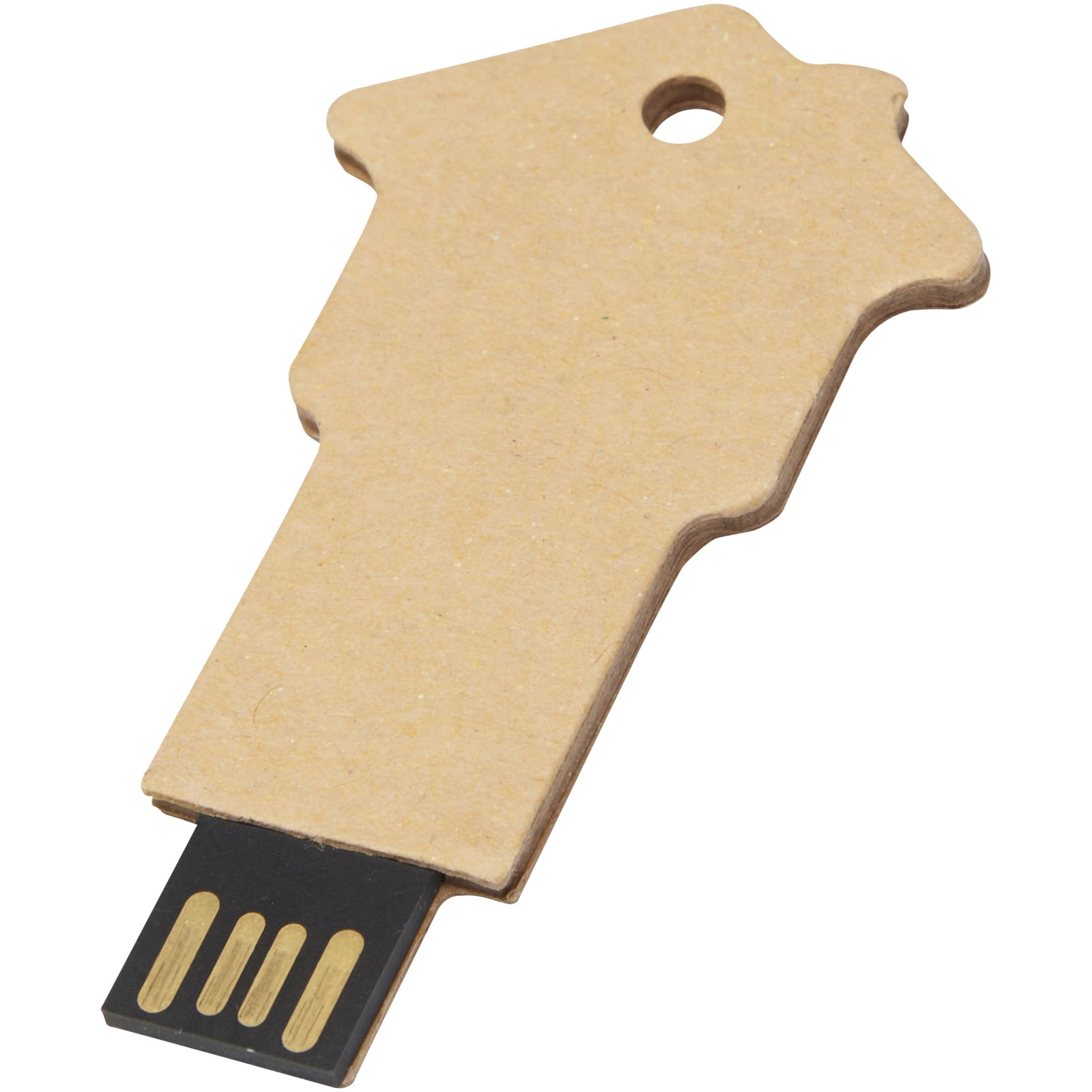 Immagine USB 2.0 in carta riciclata a forma di casa