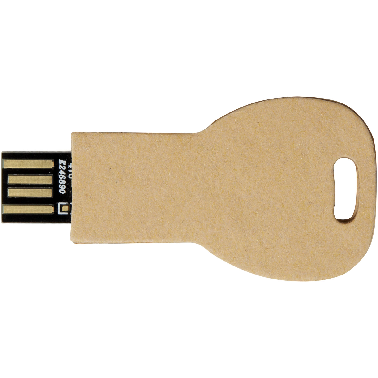 Immagine USB 2.0 in carta riciclata a forma di chiave