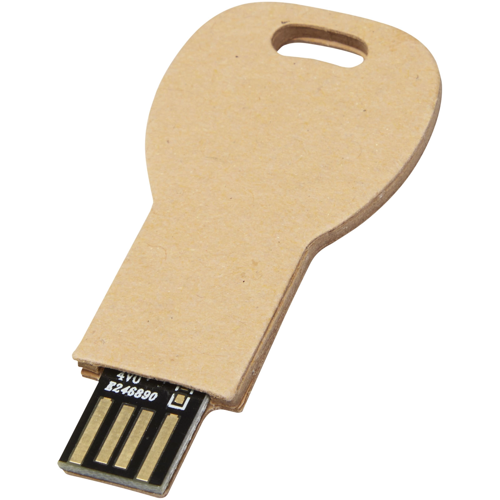 Immagine USB 2.0 in carta riciclata a forma di chiave
